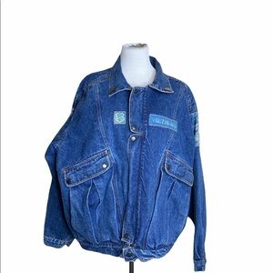 VINTAGE Belma Men’s BLUES Music RARE AUTOGRAPHED Blue jean coat signed size XL